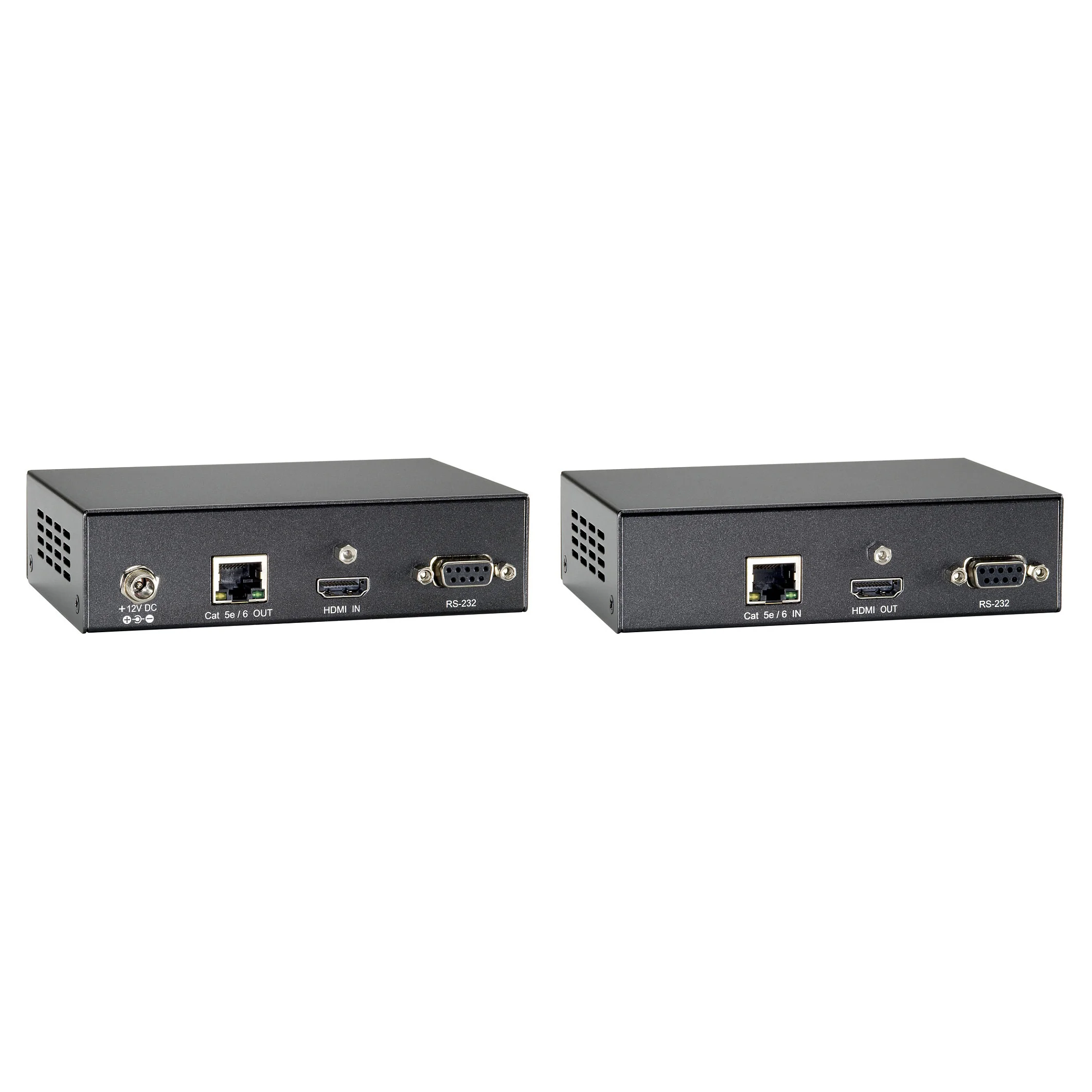 LevelOne HVE 9200P Audio Video Leistungsverstaerker AV Sender Empfaenger Grau Netzwerk