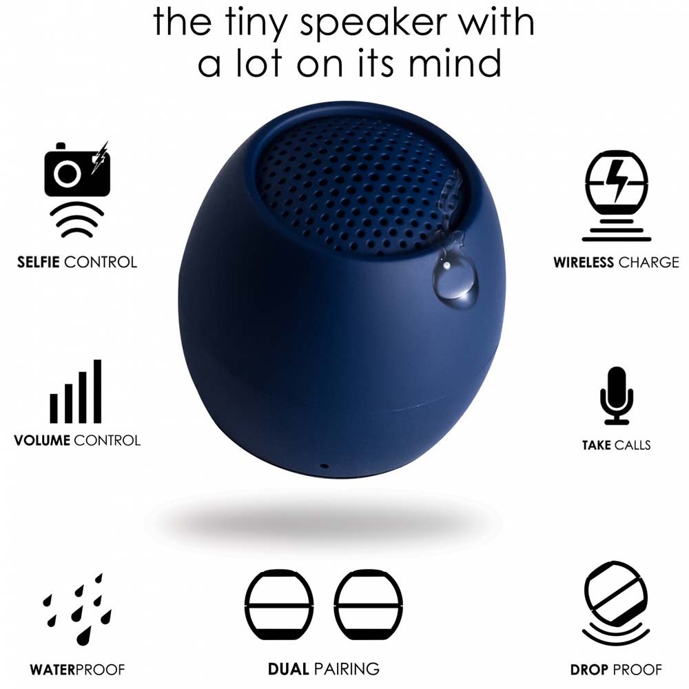 Boompods BT Lautsprecher Zero  marine blau Video & Audio