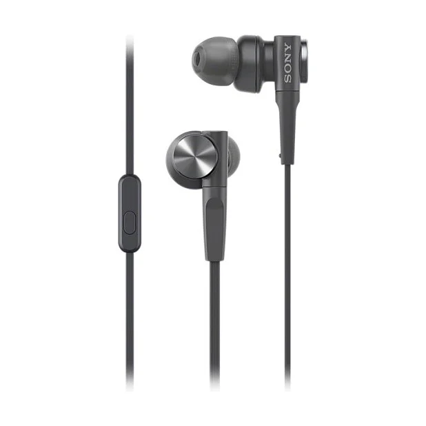 Sony MDR XB55AP Kopfhoerer Kabelgebunden im Ohr Schwarz Over-Ear