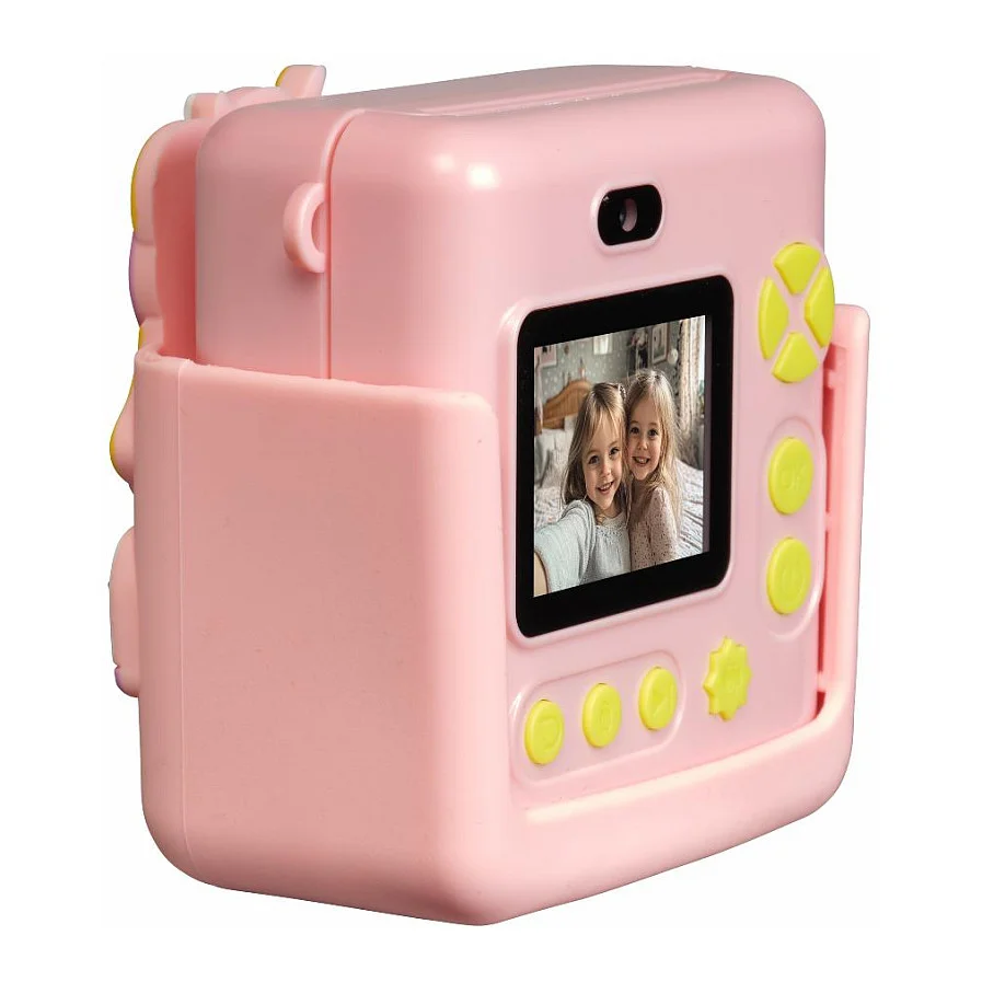 Denver KPC 1363 rosa Kinderkamera mit Drucker Kamera & Foto