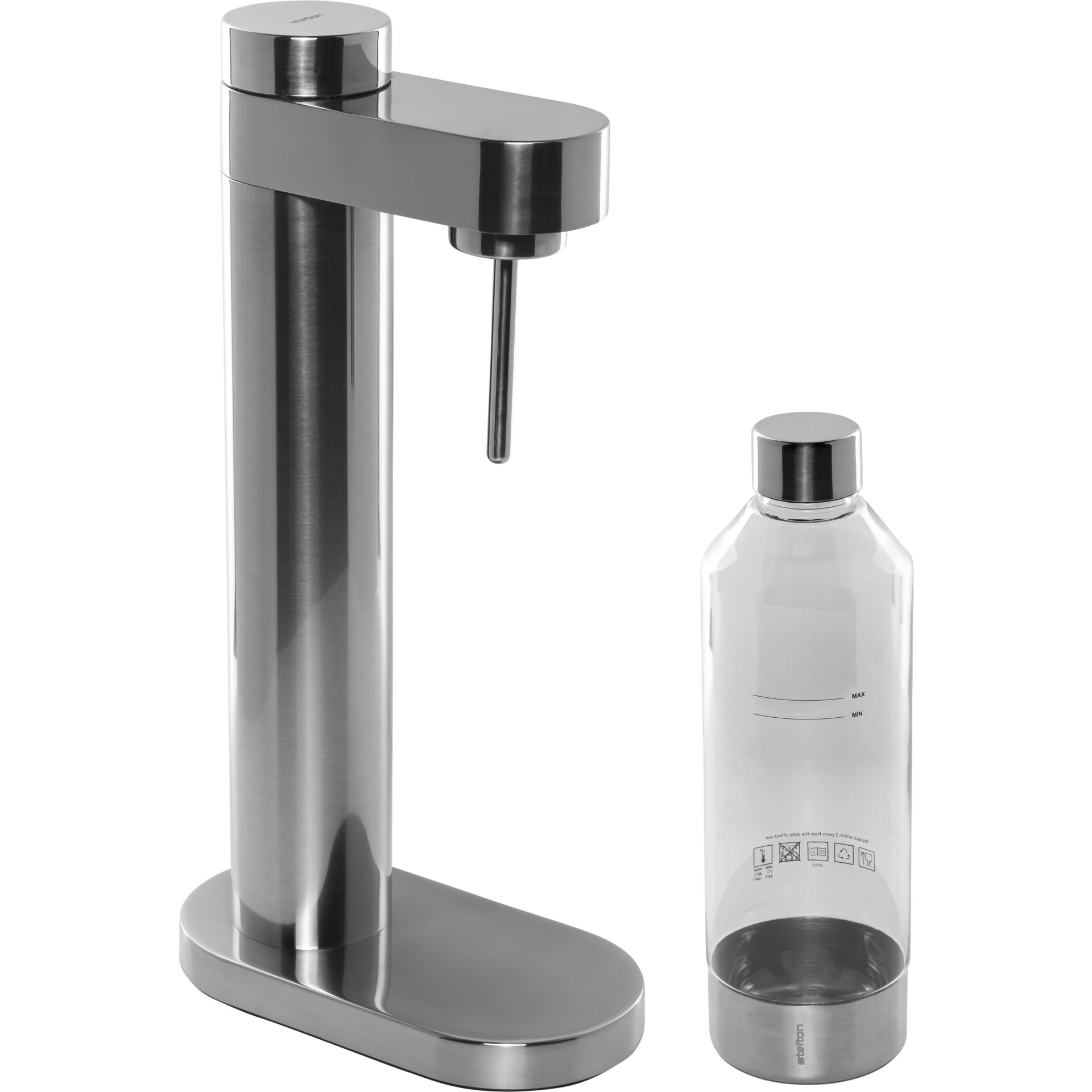 Stelton Brus Carbonator steel Wasseraufbereitung