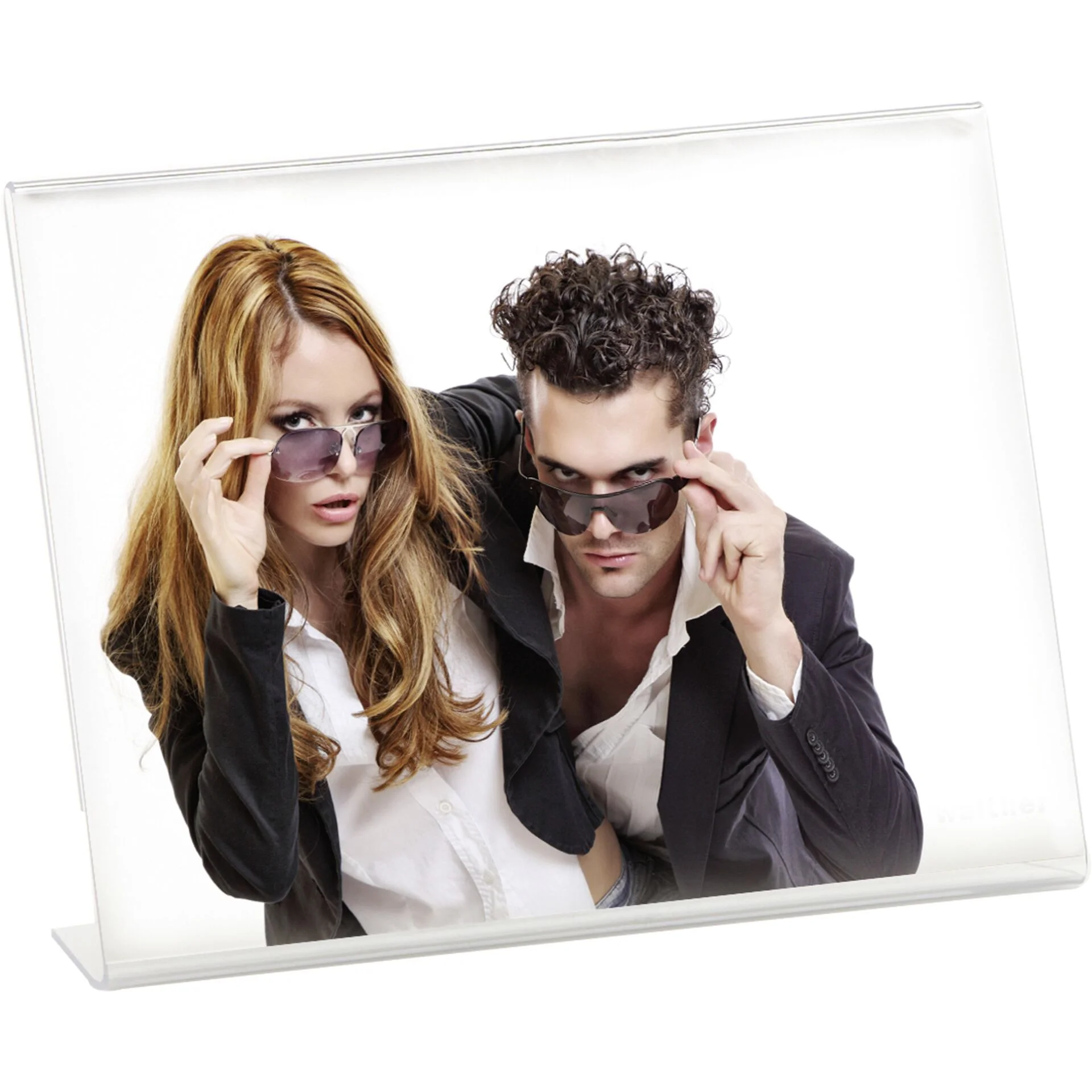 Walther Acryl Portrait 13x18 Acrylglas Querformat ASQ1318 Bilderrahmen