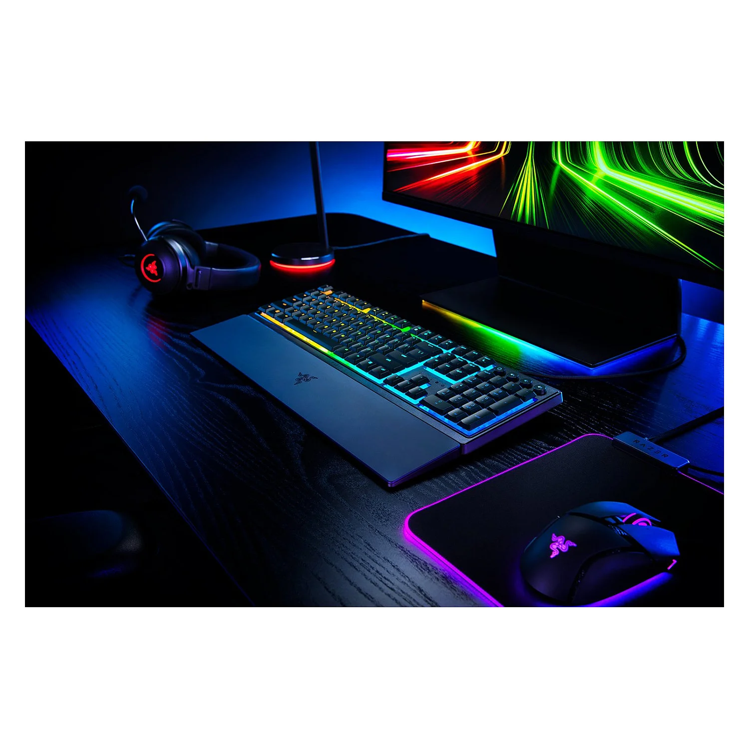 Razer Ornata V3  schwarz  DE Layout  Mecha Membrane  Tastaturen & Maeuse