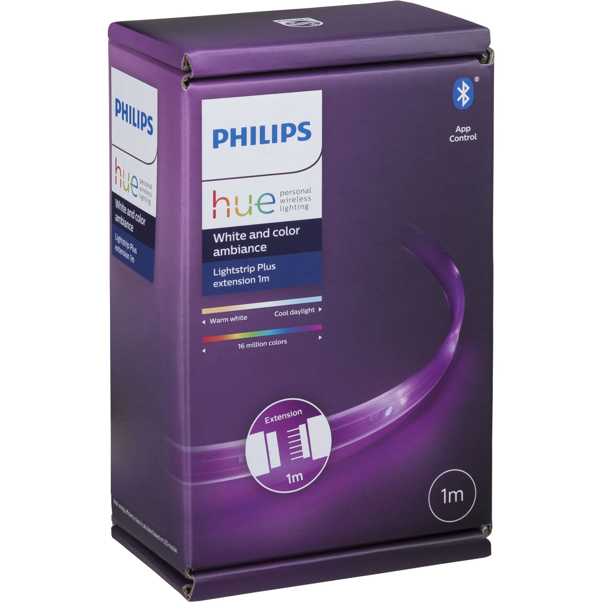 Philips Hue Lightstrip Plus 1m Erweit White Col Amb 950lm Lightstrips