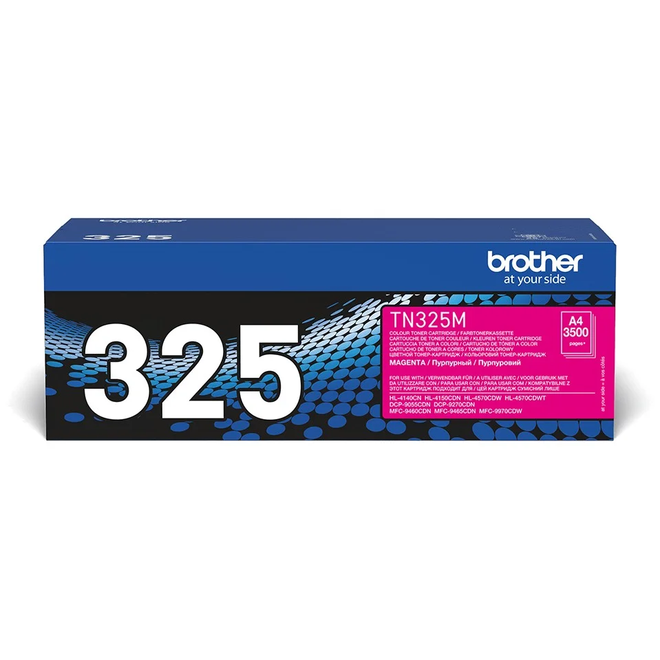 Brother Toner TN 325M Magenta bis zu 3 500 Seiten nach ISO 19798 Drucker & Scanner