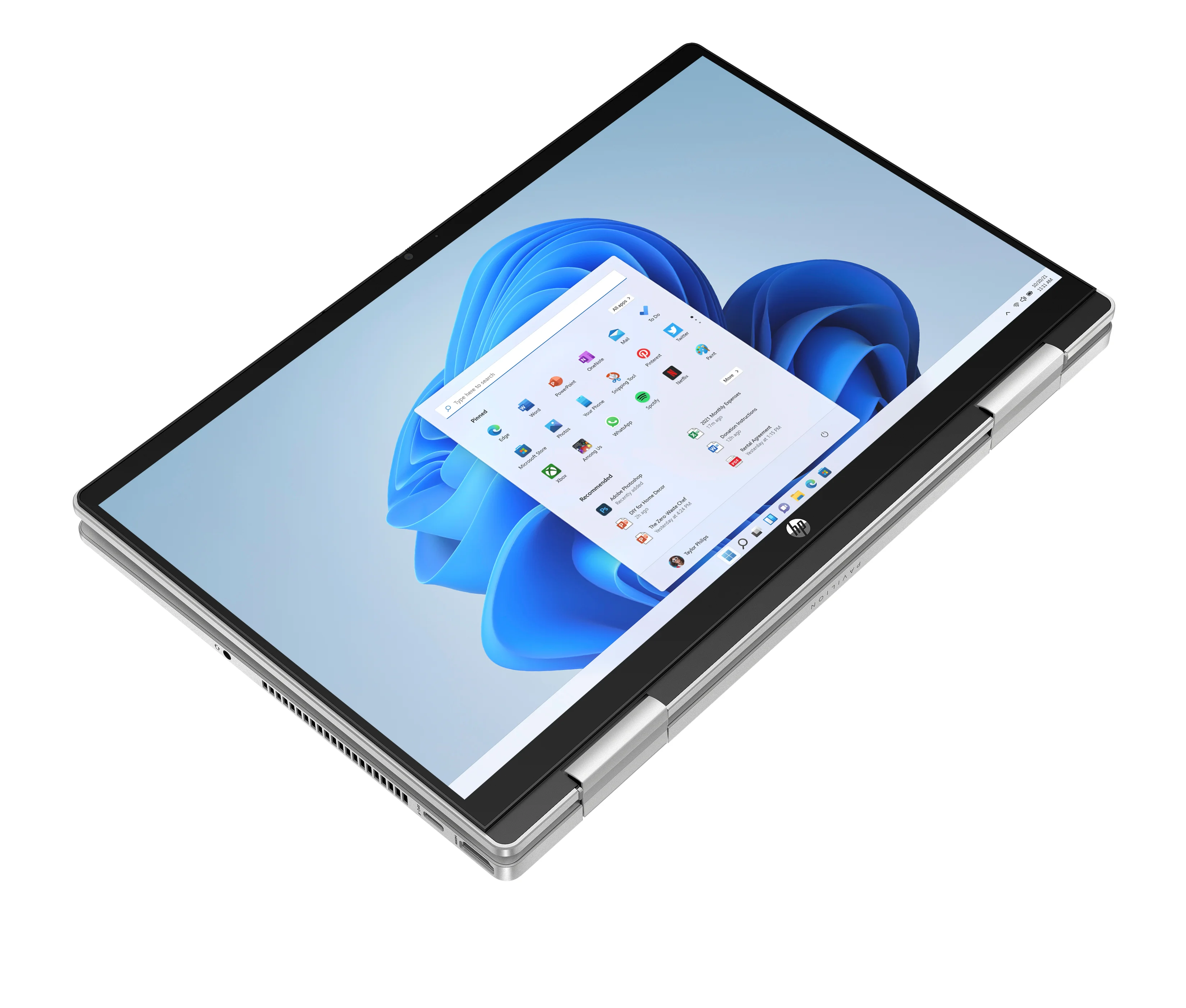 HP Pavilion x360 14 ek1555ng Intel  Core  i5 i5 1335U Hybrid  2 in 1  35 6 cm  14   Touchscreen Full HD 16 GB DDR4 SDRAM 512 GB SSD Wi Fi 6  802 11ax  Windows 11 Home Silber Notebook & Tablet Zubehoer