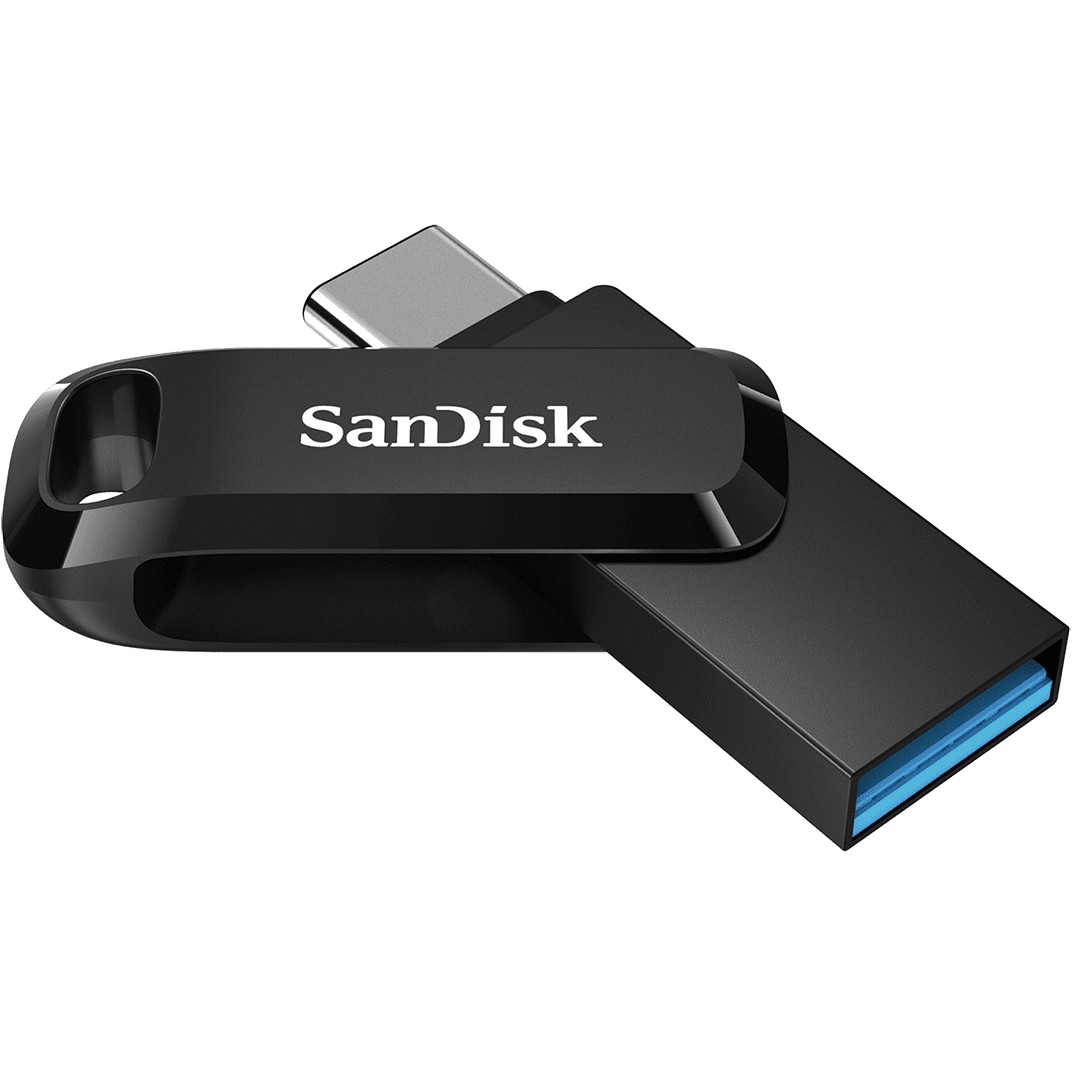 SanDisk stick 256gb usb 3 1 ultra dual drive go type c black Speichermedien