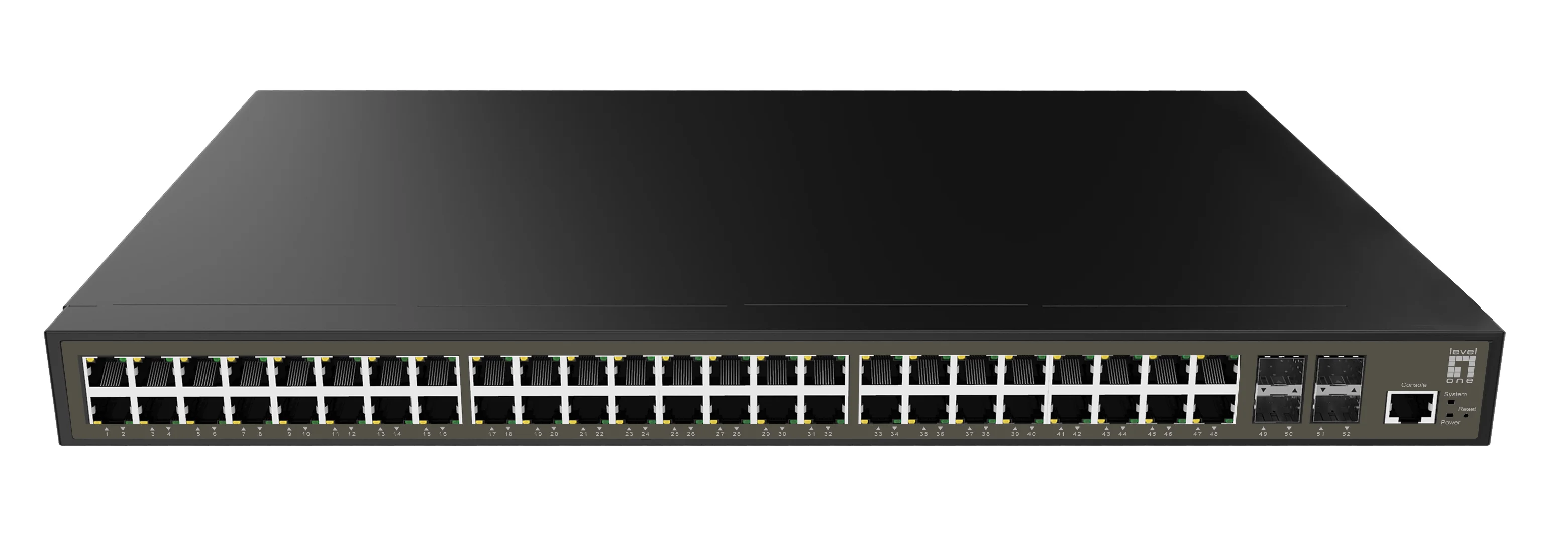 Level One LevelOne GEL 5271 52 Port L2  Gigabit Switch Switches