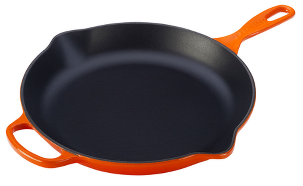 Le Creuset Brat  und Servierpfan Gusseisen Ofenrot 23 cm Speisenzubereitung