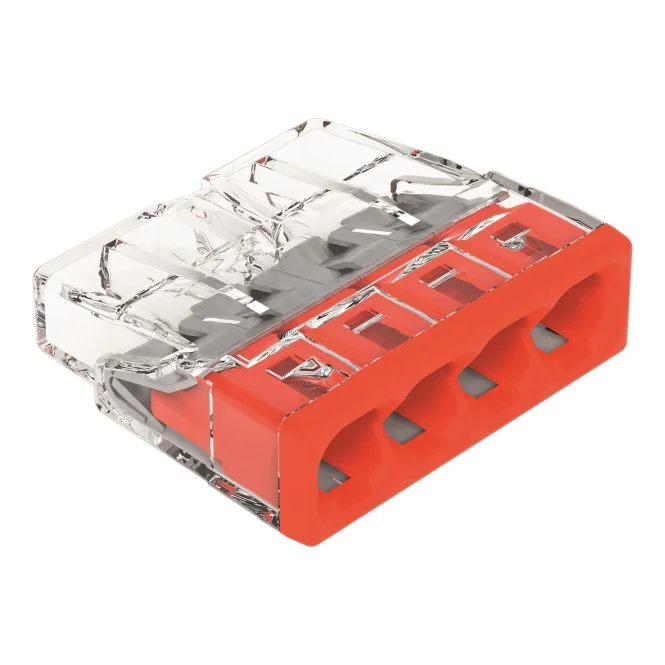 WAGO 2273 204 compact verbindungsdosen  klemme fuer eindraehtige leiter max 2 5mm  Smart Home