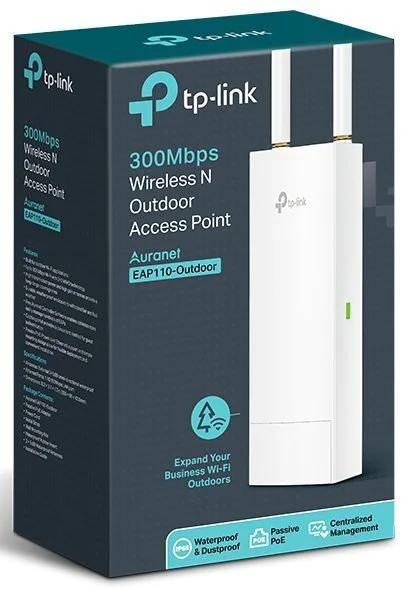 TP Link Omada EAP110 Outdoor 300 Mbit s Weiss Power over Ethernet  PoE  Access Points