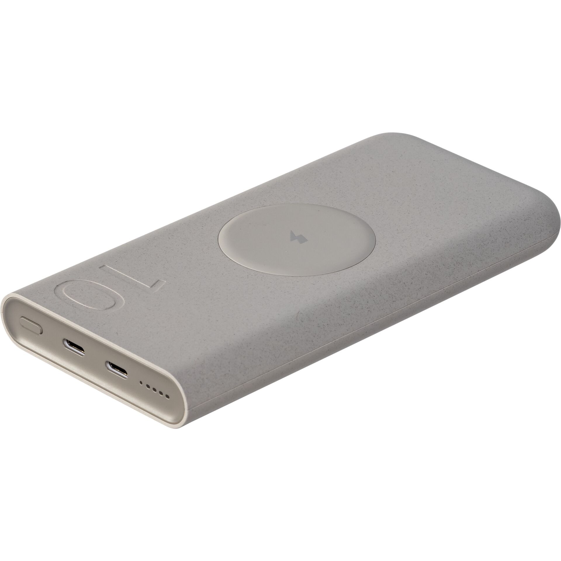 Samsung EB U2510XUEGEU Powerbank 10000 mAh Kabelloses Aufladen Beige Notebook & Tablet Zubehoer