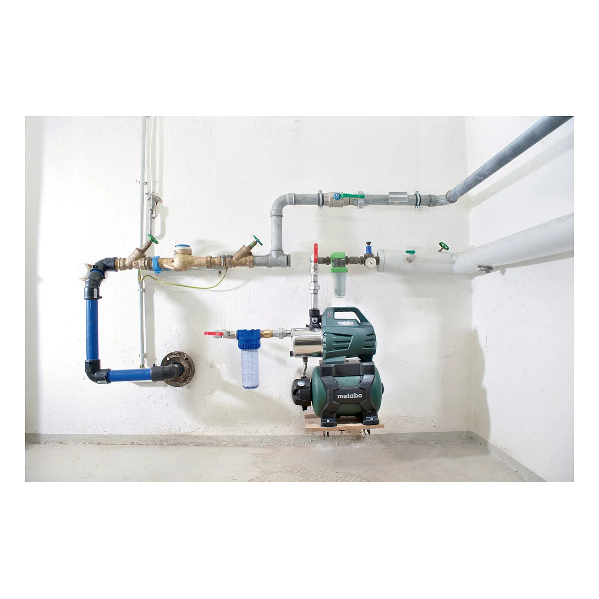 Metabo HWW 6000 25 INOX Hauswasserwerk Gartenbewaesserung