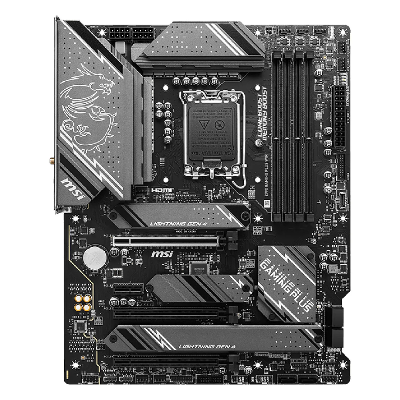 MSI Z790 GAMING PLUS WIFI Motherboard Intel Z790 LGA 1700 ATX PC-Zubehoer