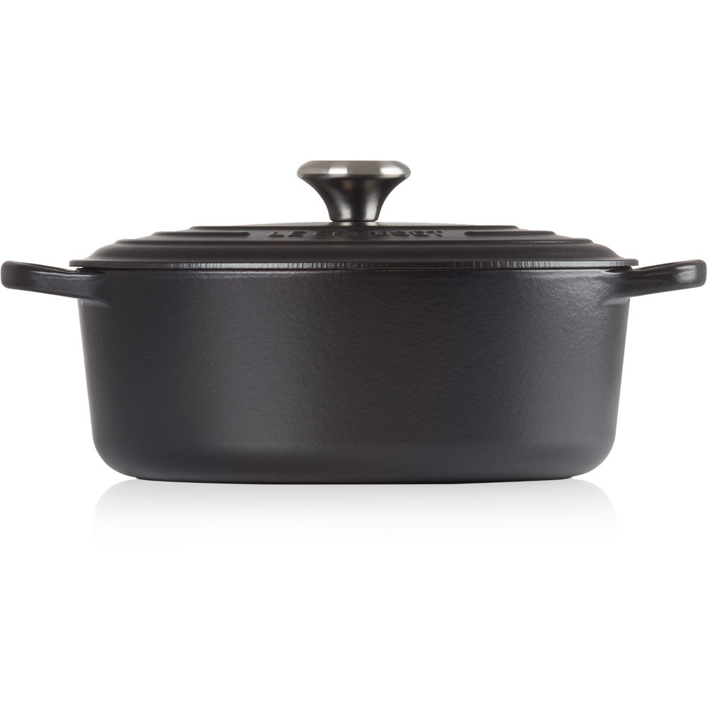 Le Creuset Braeter Signature  oval  27 cm  schwarz Pfannen & Toepfe