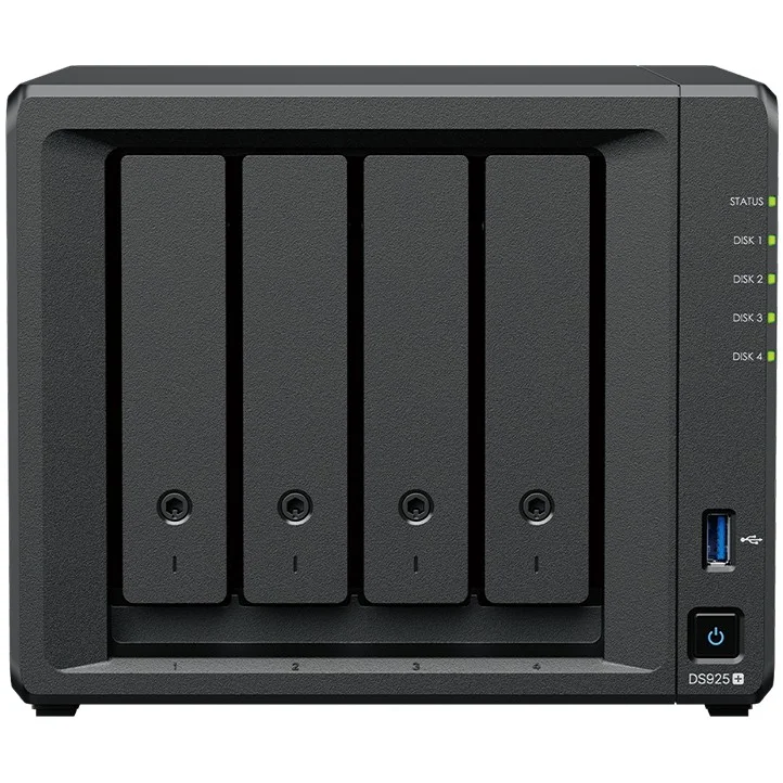 Synology 4 Bay DDR4 DS925  4GB RAM Netzwerk