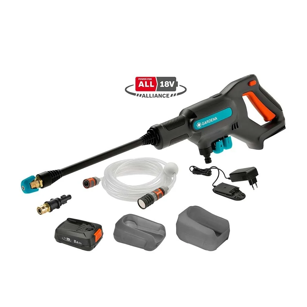 GARDENA Akku Mitteldruckreiniger AquaClean 24 18V P4A Staubsauger & Reiniger