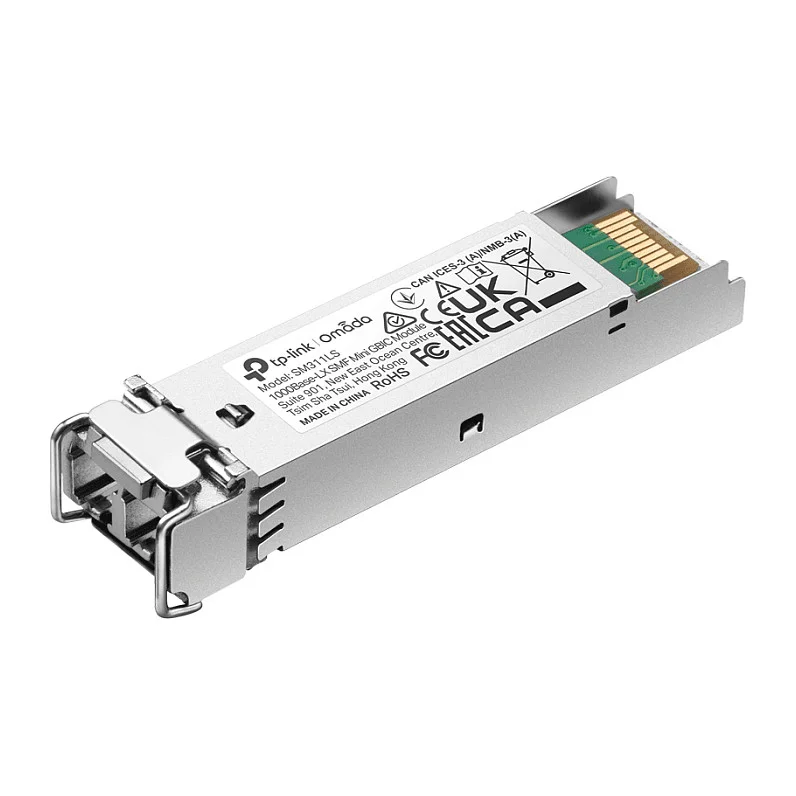 TP Link Omada SM311LS Netzwerk Transceiver Modul Faseroptik 1250 Mbit s mini GBIC 1310 nm