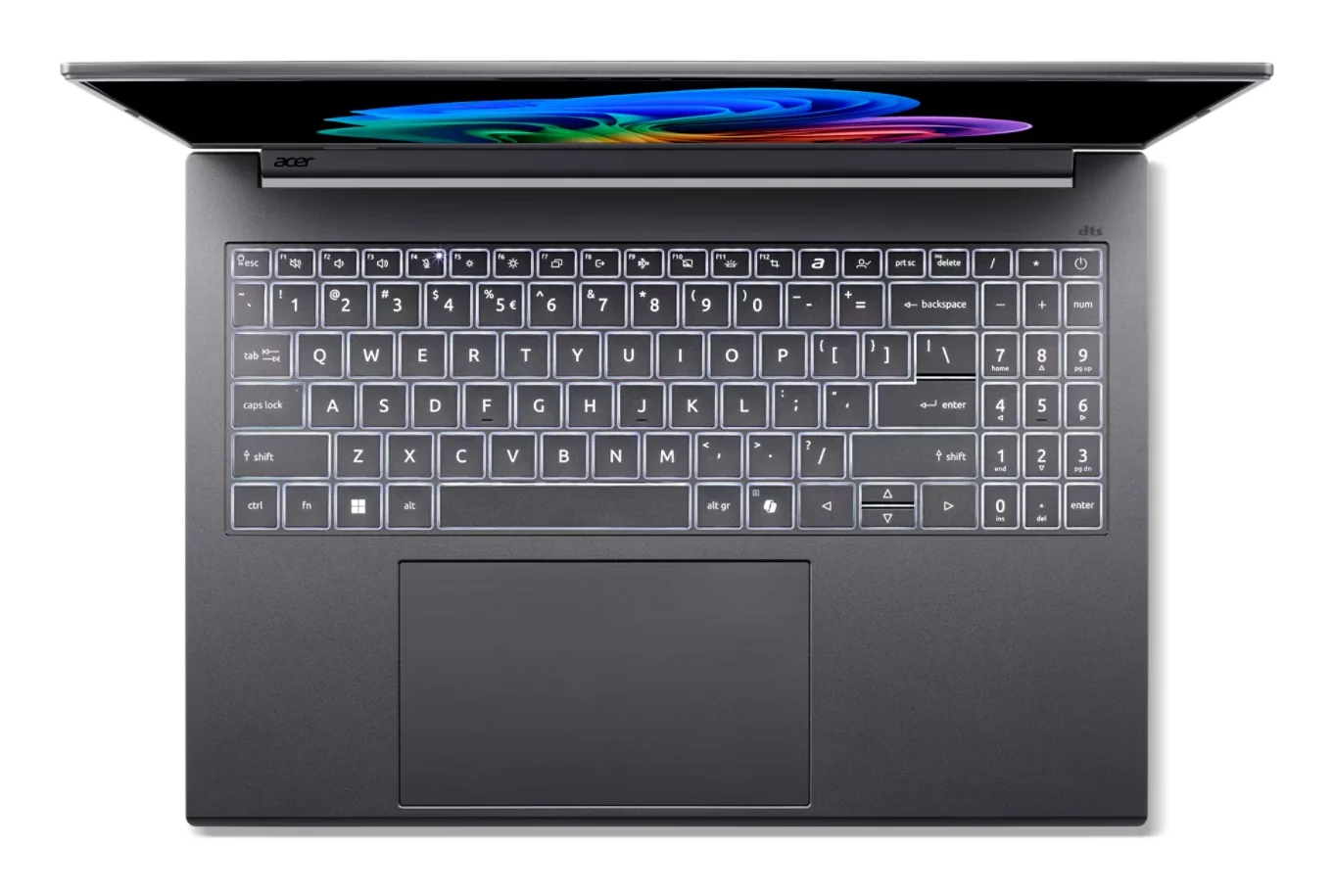 Acer Aspire 16 AI A16 52M 5565 Intel Core Ultra 5 226V Laptop 40 6 cm  16   WUXGA  16 GB LPDDR5x SDRAM 1 TB SSD Wi Fi 7  802 11be  Windows 11 Home Grau Notebooks & E-Book Reader