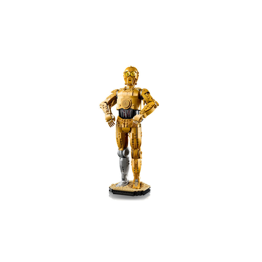 LEGO Star Wars C 3PO   ein baubarer Droide 75398 Spielwaren