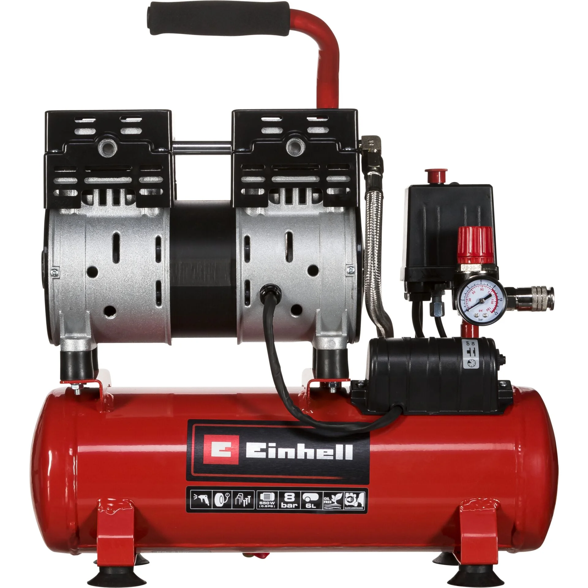 Einhell TE AC 6 Silent Kompressor Baumaschinen
