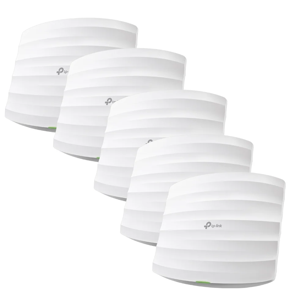TP Link Omada EAP245 5 PACK  WLAN Access Point 1750 Mbit s Weiss Power over Ethernet  PoE  Access Points Netzwerk