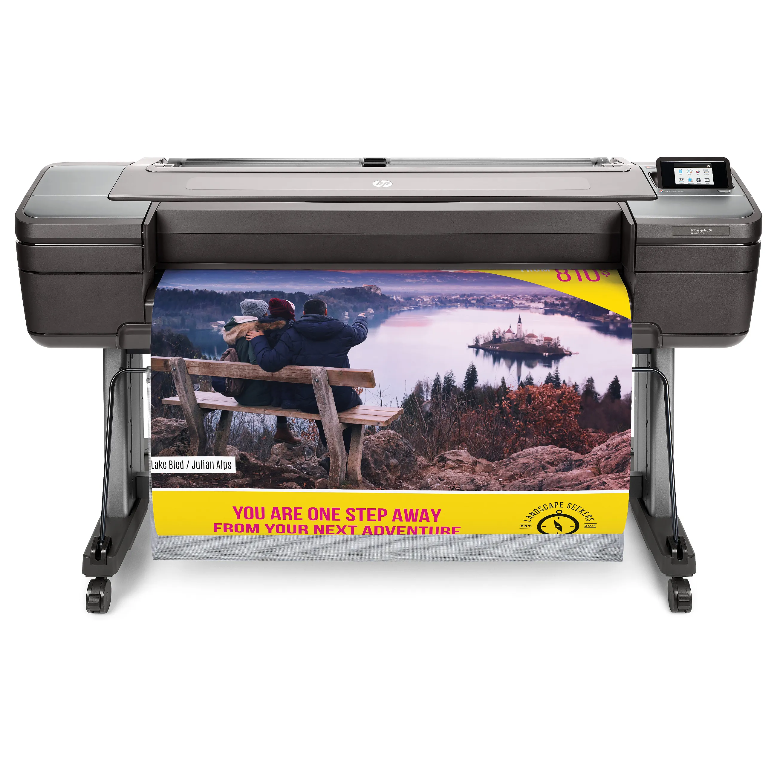 HP Enterprise HP DesignJet Z6 111cm 44Zoll Grossformatdrucker mit Postscript Drucker & Scanner