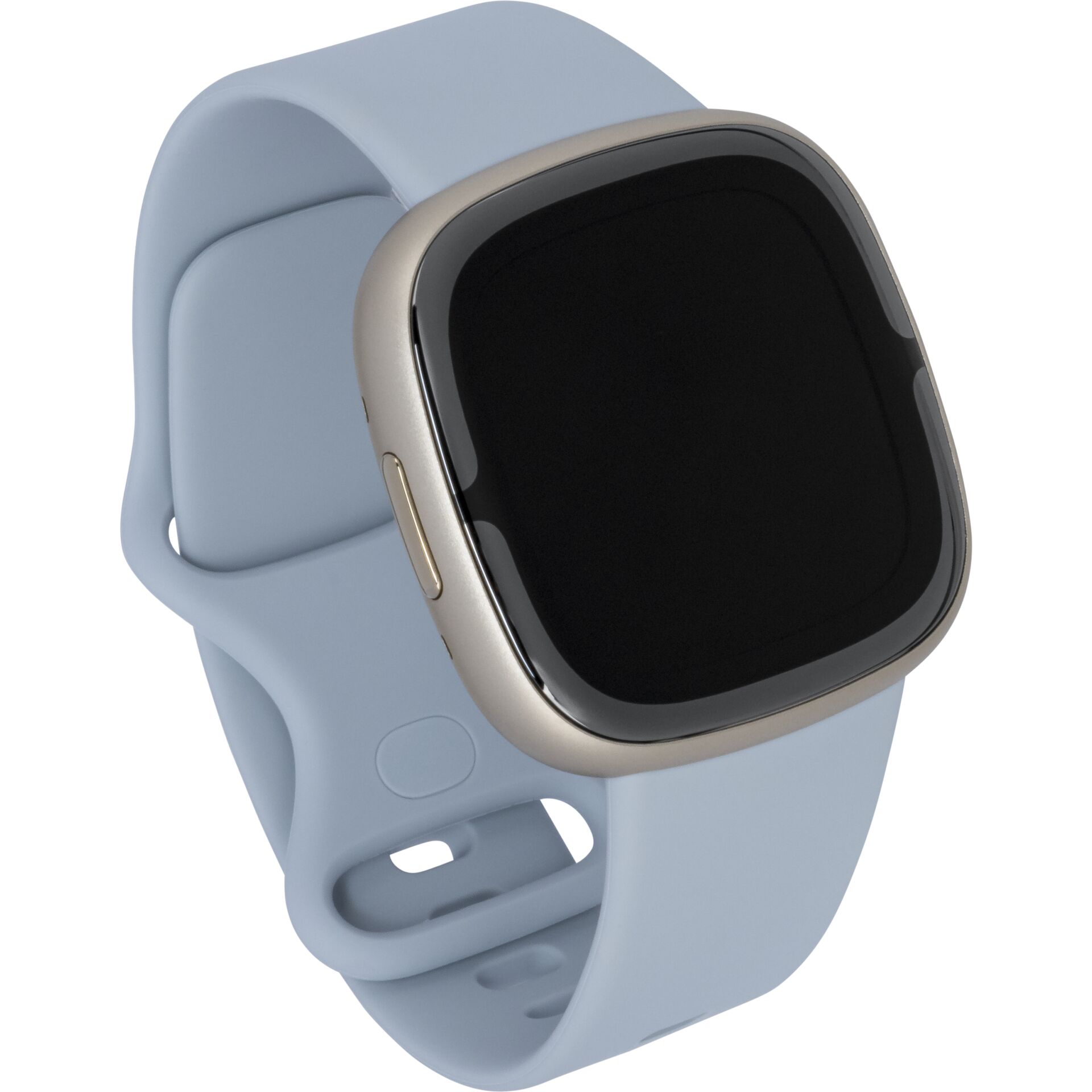Fitbit Sense 2 Blue Mist Soft Gold Smartwatches & Fitnesstracker