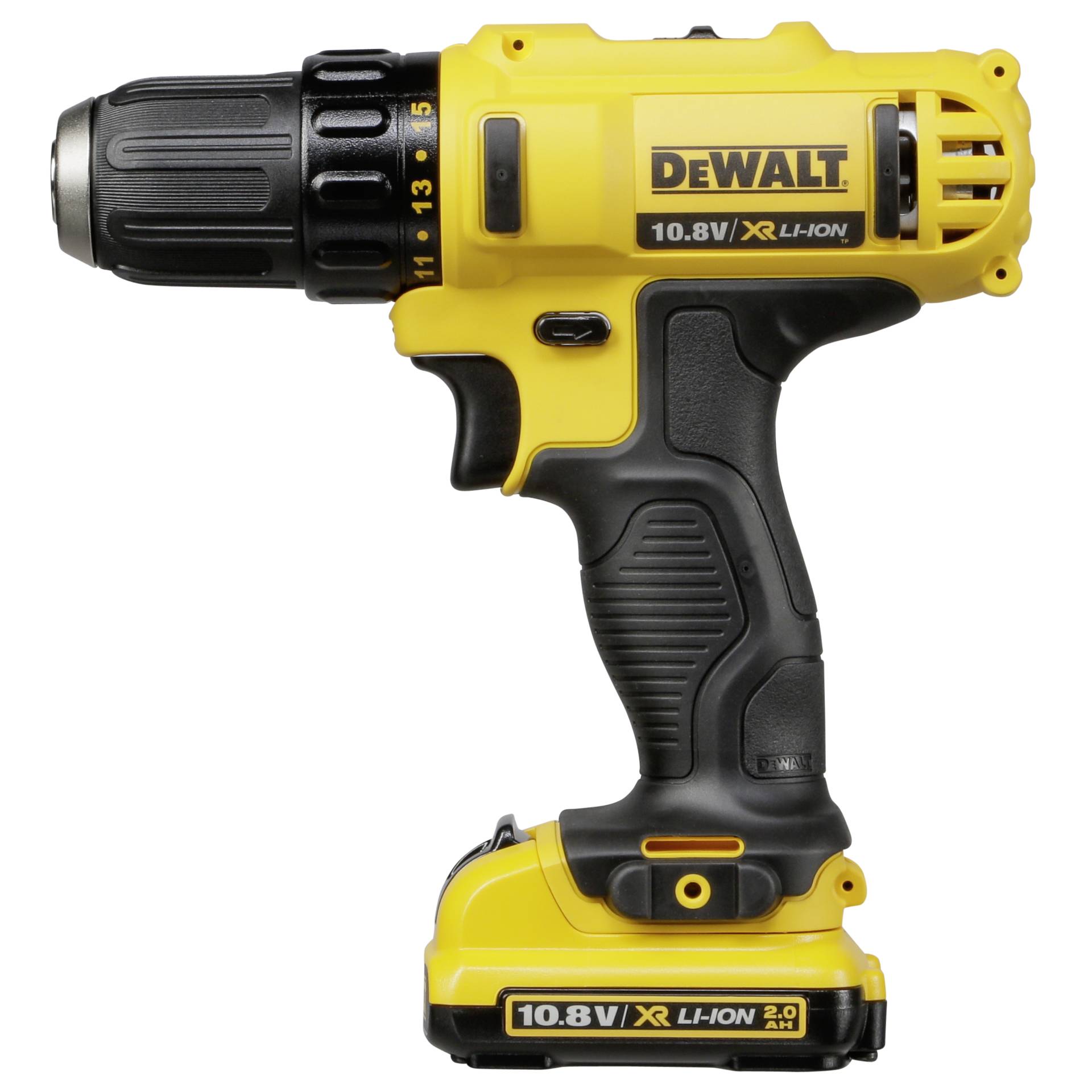 DEWALT DCD710D2 QW 10 8V 2x 2 Ah Akku Bohrschrauber   Koffer Bohrer & Schrauber
