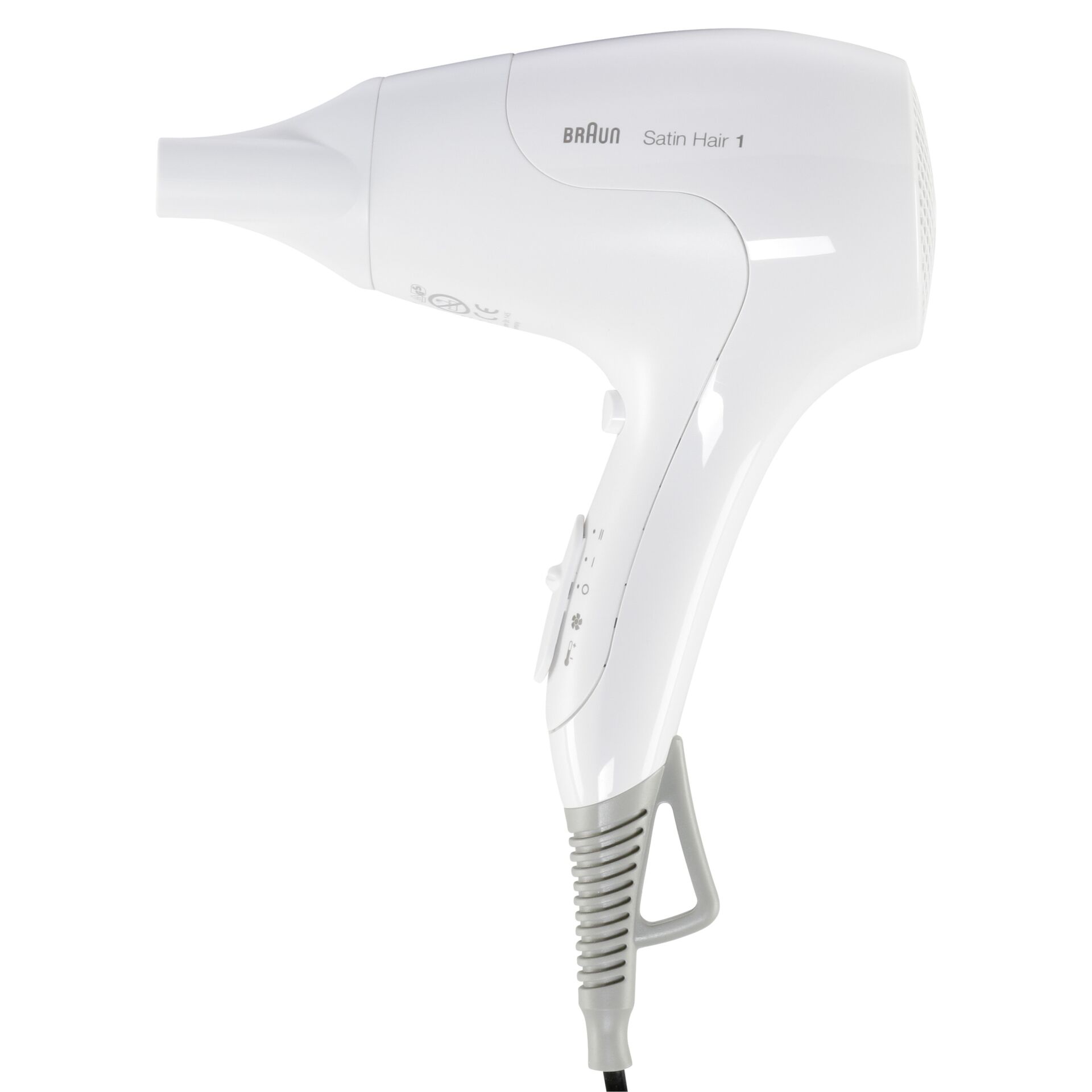 Braun Satin Hair 1 HD 180 Power Perfection weiss Haarpflege