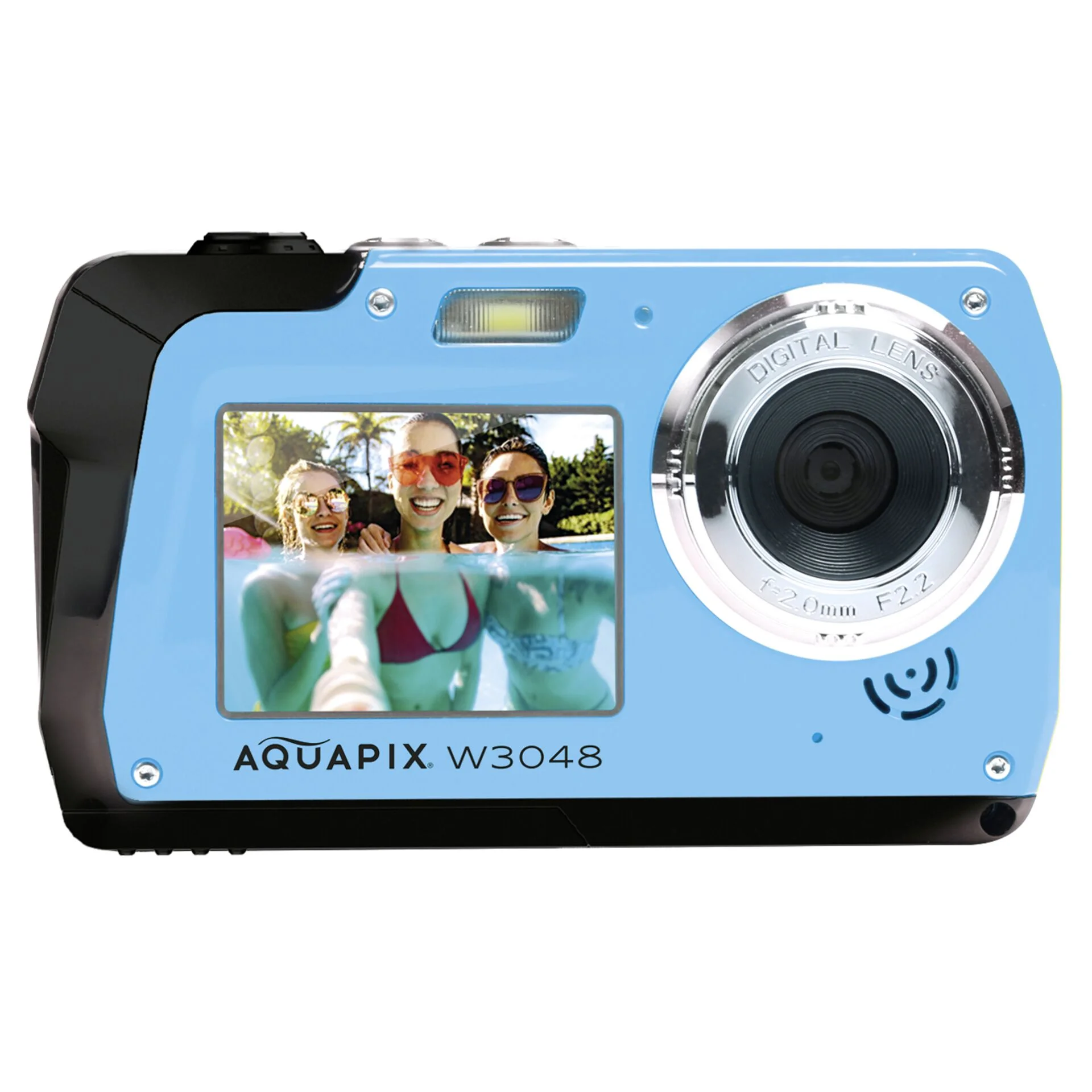 Easypix Aquapix W3048 Edge iceblue Kamera & Foto