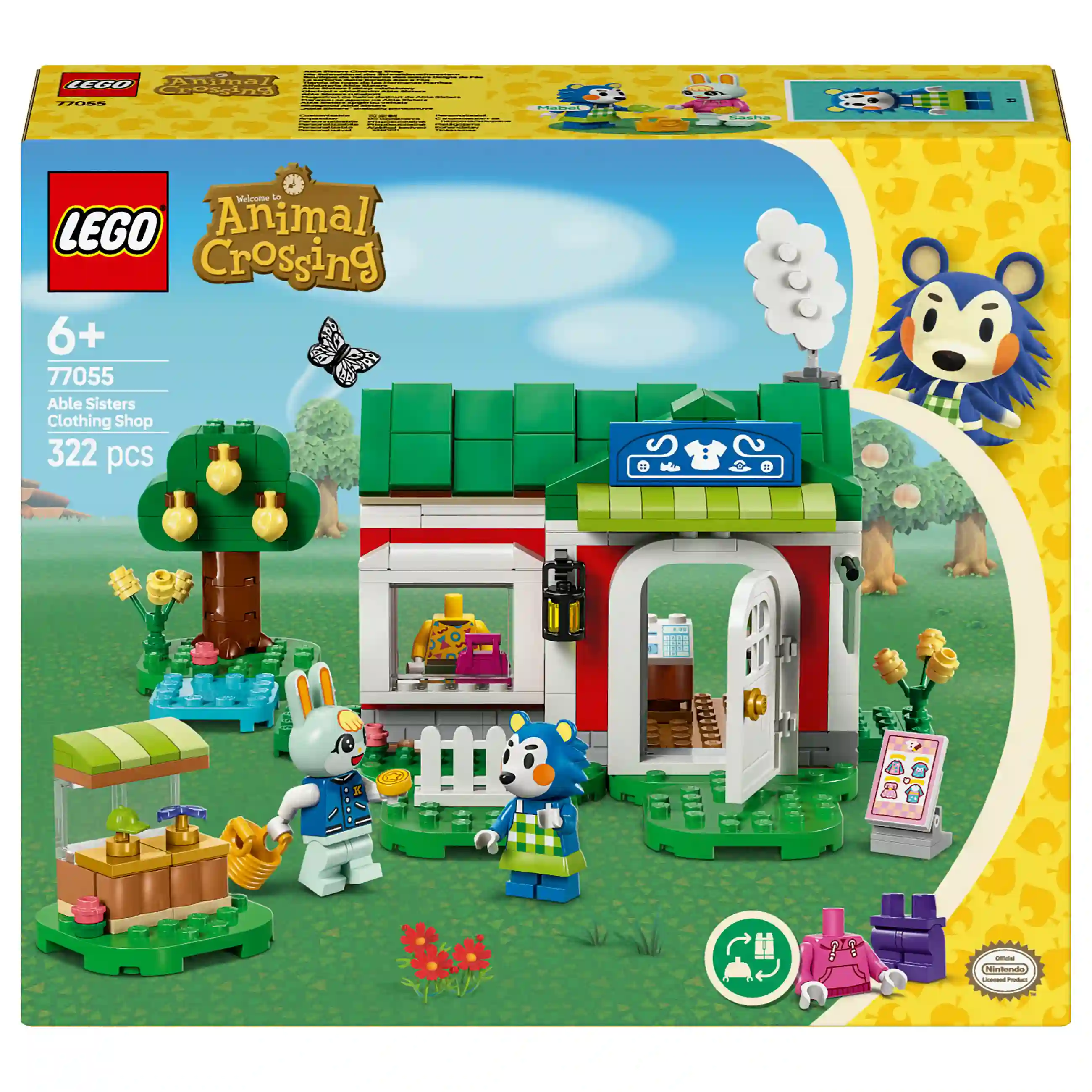LEGO 77055 Animal Crossing Die Schneiderei der Schneiderschwestern Spielwaren