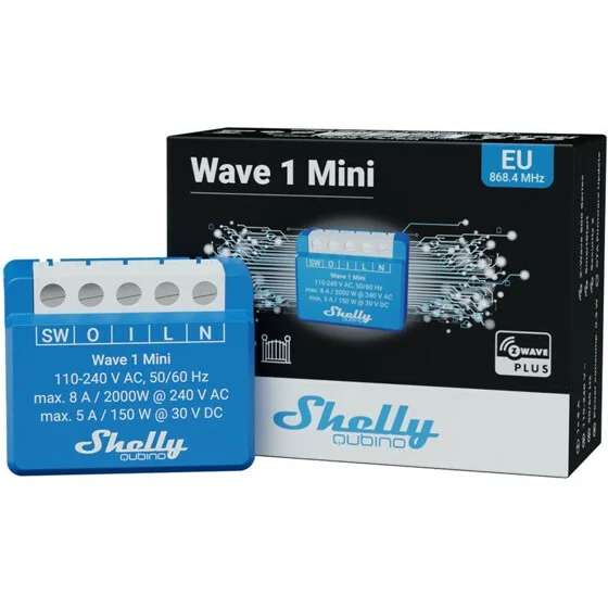 Shelly Relais ZollWave 1 MiniZoll Z Wave Smart Home Zubehoer