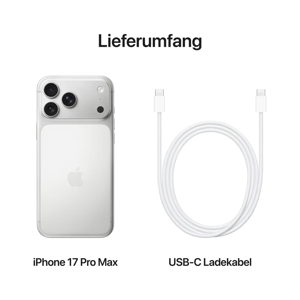 Apple iPhone 17 Pro Max 512GB Silver Smartphones