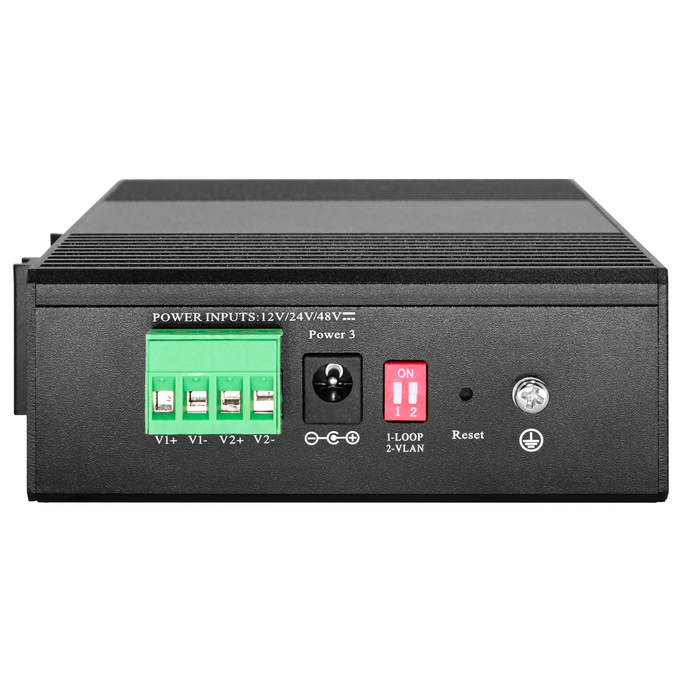 LevelOne Hilbert 5 Port Industrial Gigabit Smart Lite Switch   Gigabit   5 Ports   Industrial Ethernet Switches