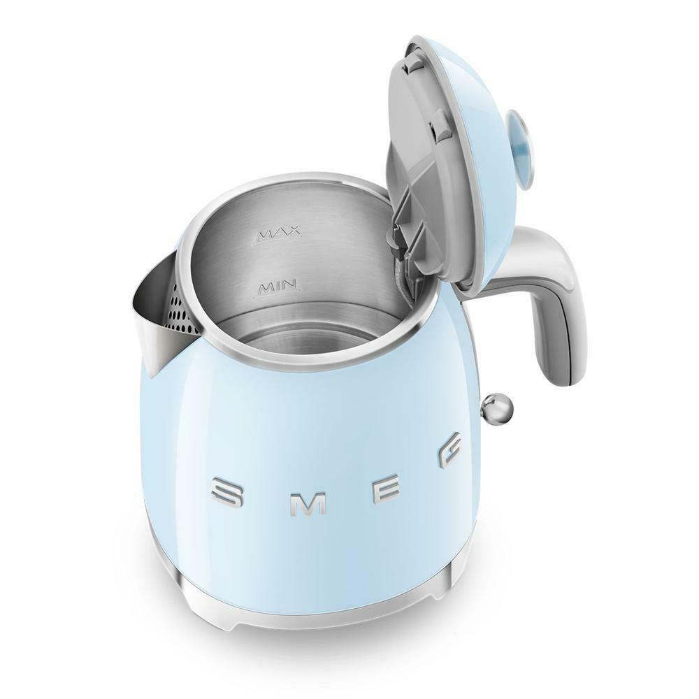 SMEG klf05pbeu mini wasserkocher blau Kuechenkleingeraete