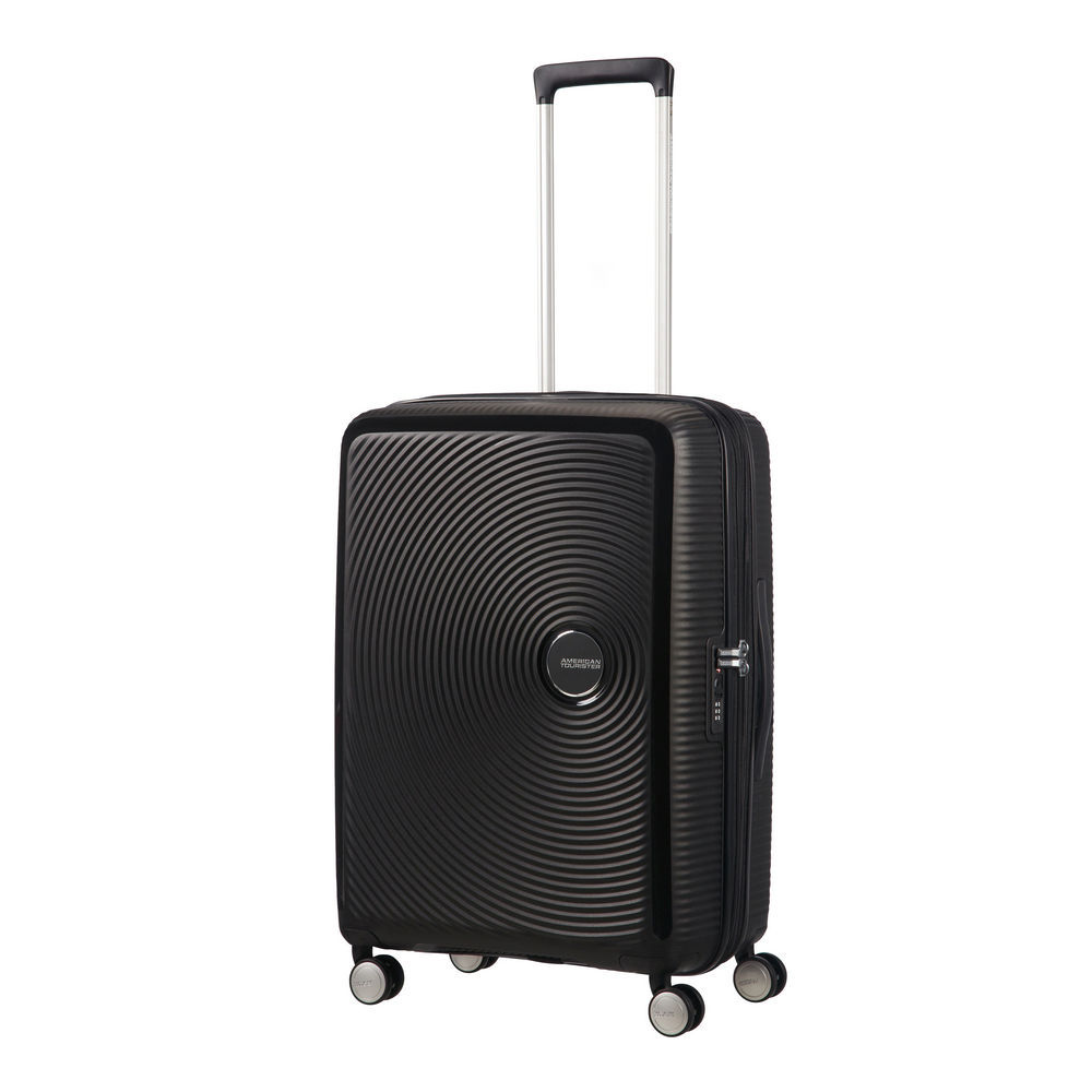 AMERICAN TOURISTER 4 Rollen Trolley Soundbox  67cm  bass black Taschen & Rucksaecke