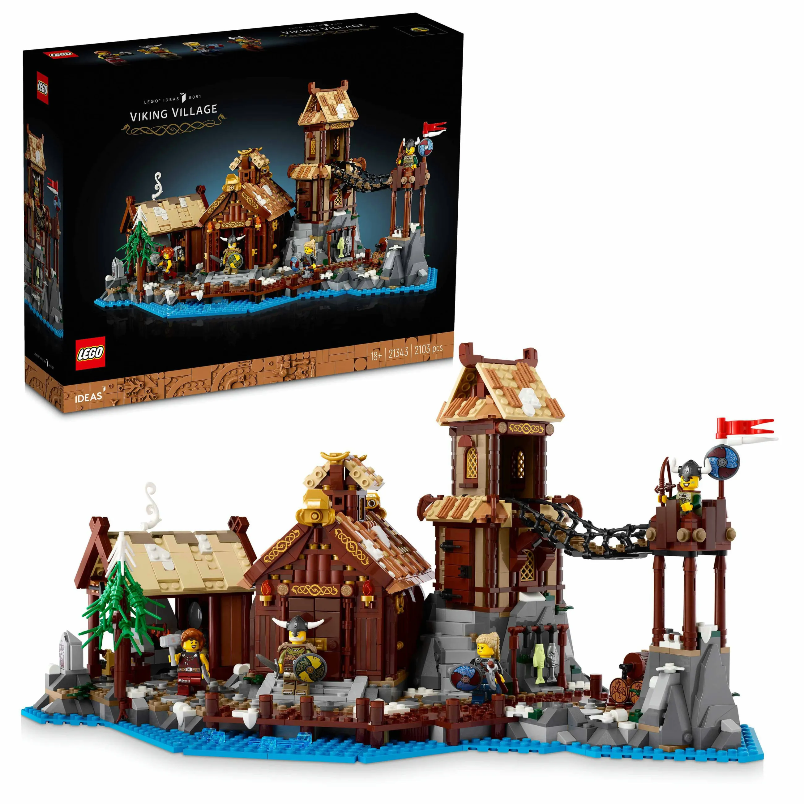 LEGO Ideas   Wikingerdorf Spielwaren