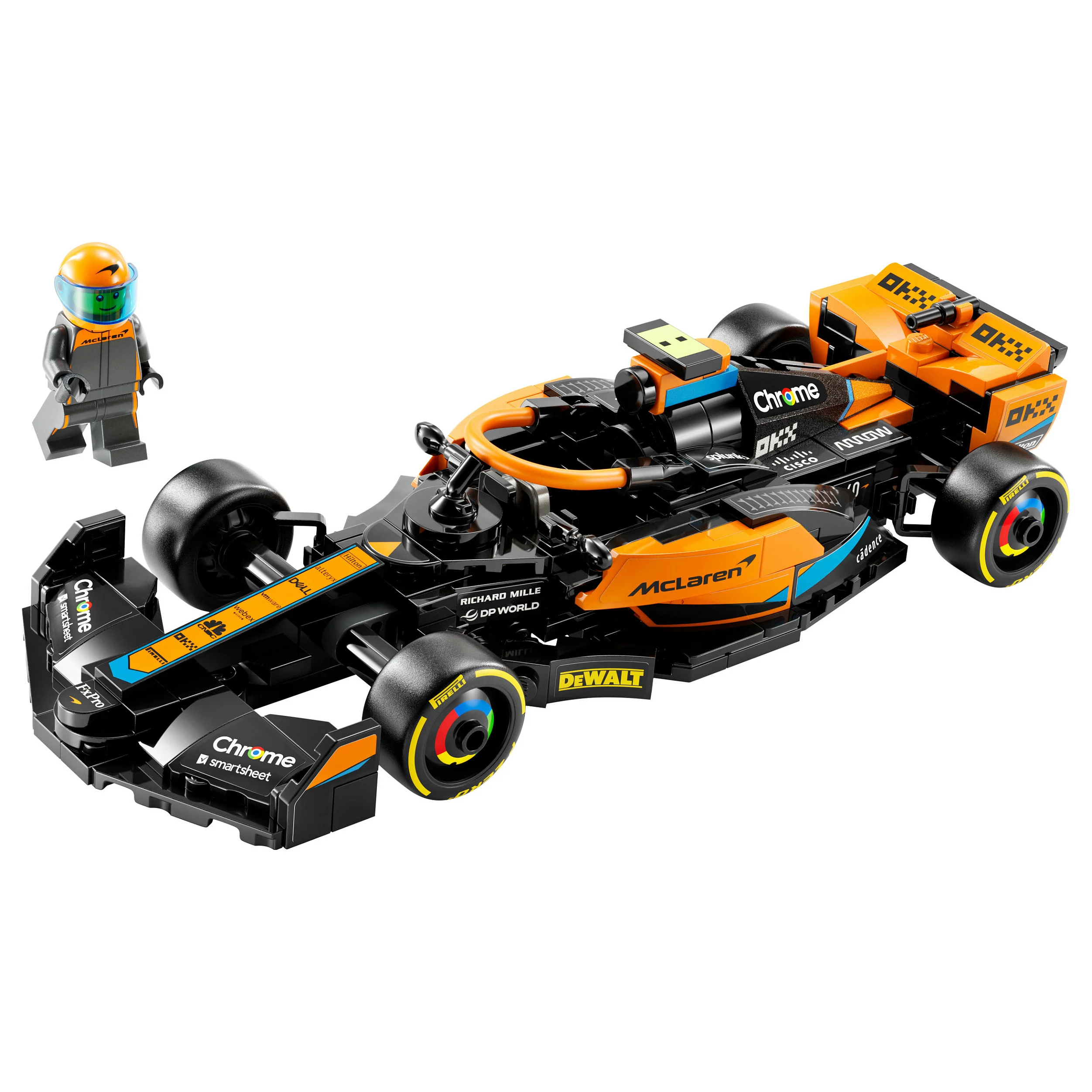 LEGO Speed Champions McLaren Formel 1 Rennwagen 2023 76919 Spielwaren