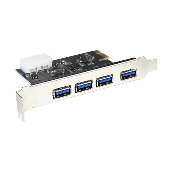 LogiLink 4 Port USB 3 0 PCI Express Karte PC-Zubehoer
