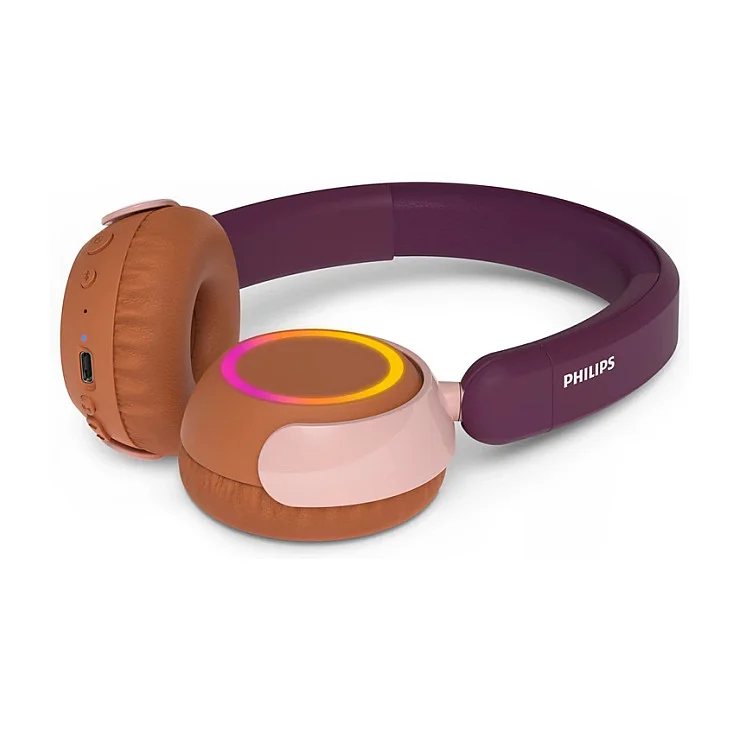 Philips 4000 series TAK4200MP 00 Kopfhoerer   Headset Kabellos Kopfband Anrufe Musik Bluetooth Orange  Violett  Rose Over-Ear
