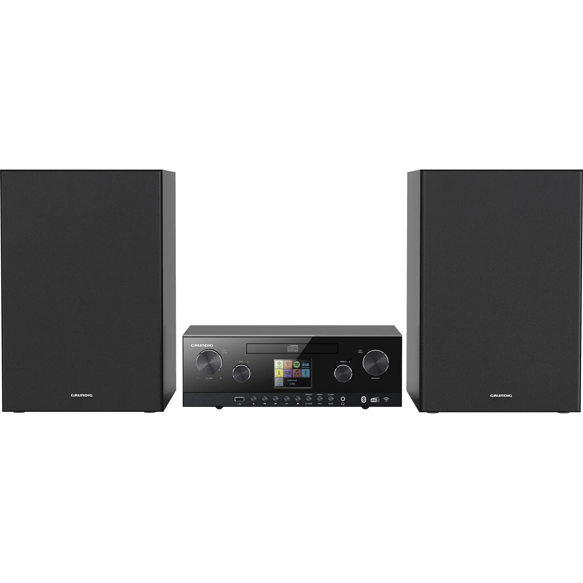 Grundig CMS 5000 BT DABWEB Video & Audio