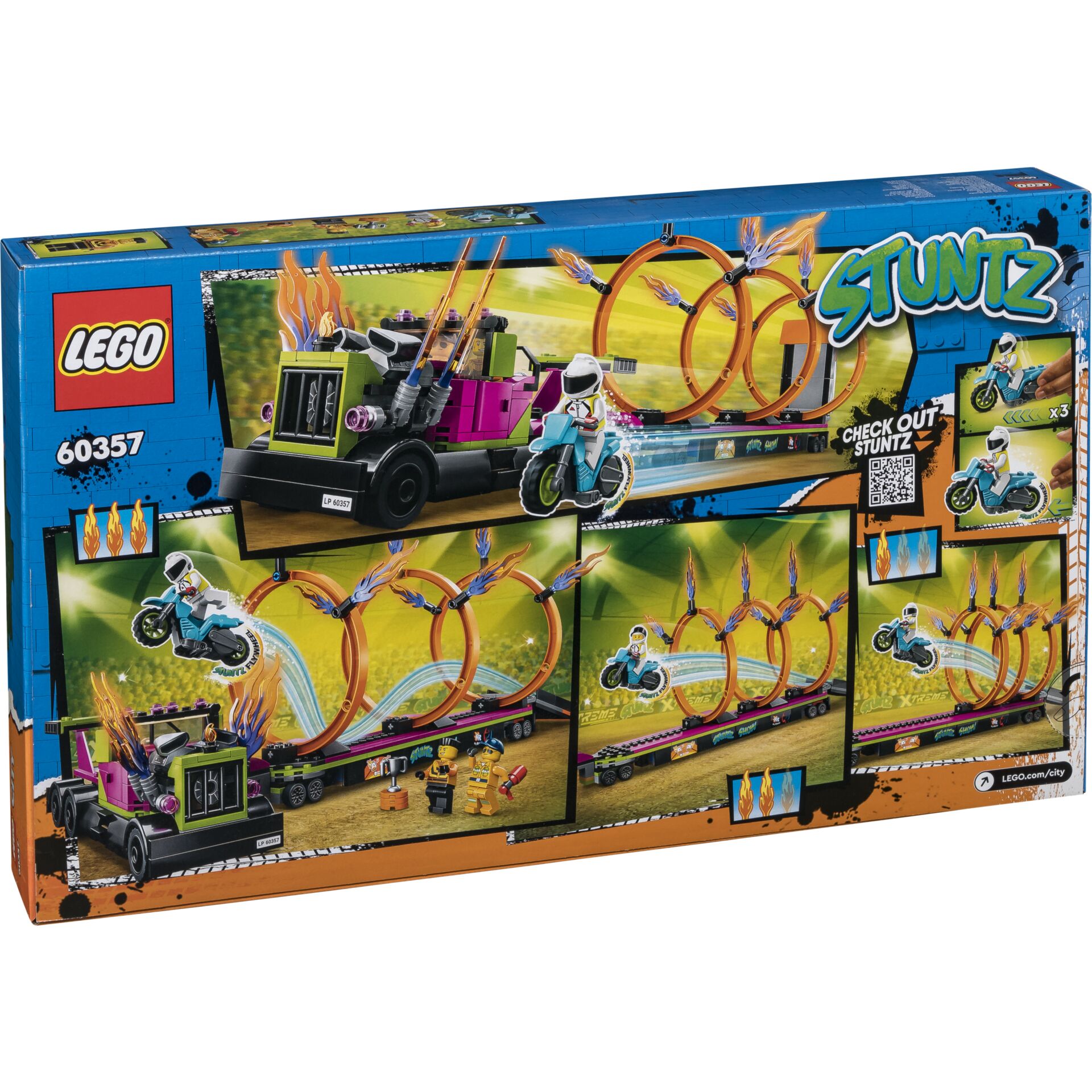 LEGO City 60357 Stunttruck mit Feuerreifen