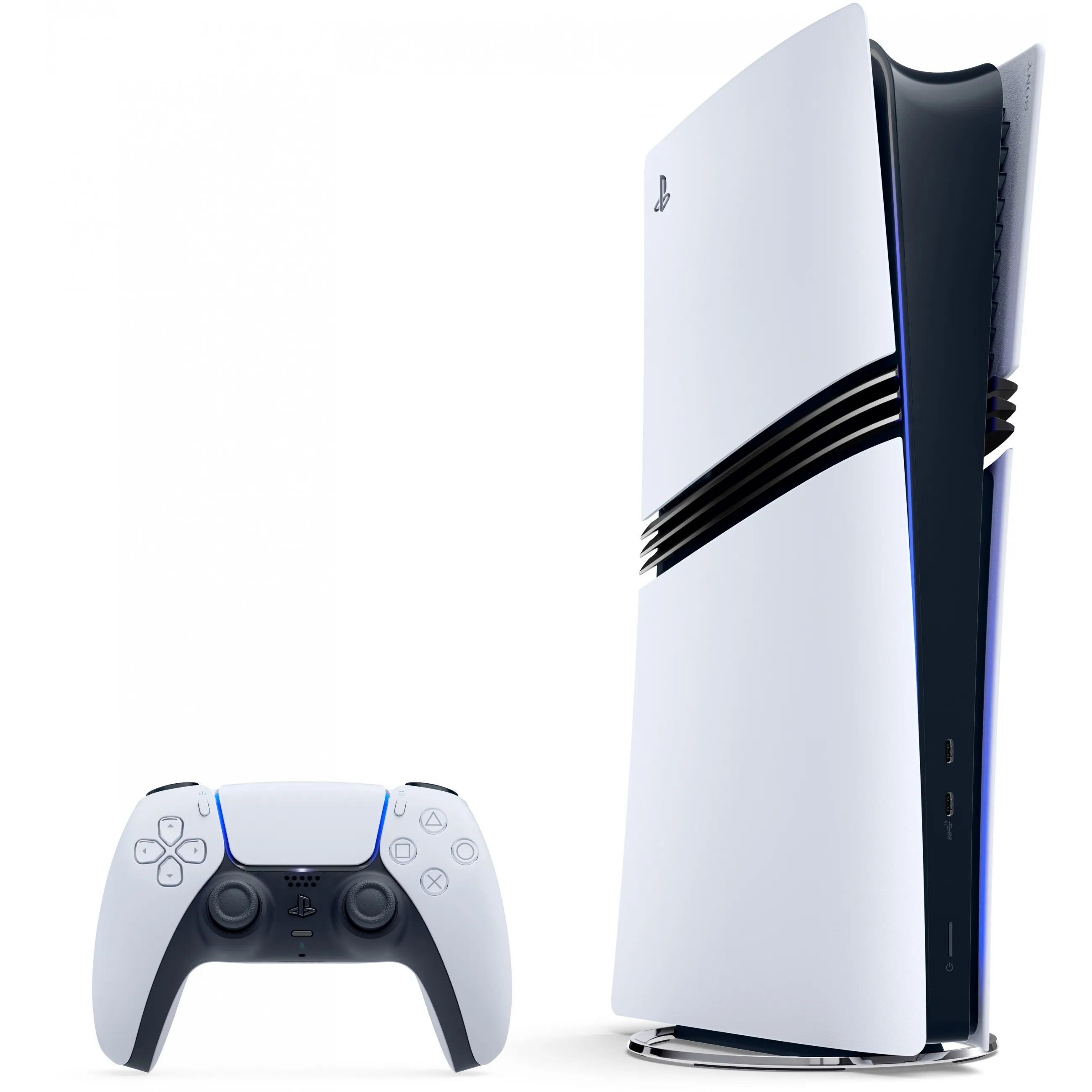 Sony Playstation 5 Pro 2 TB WLAN Schwarz  Weiss Konsolen