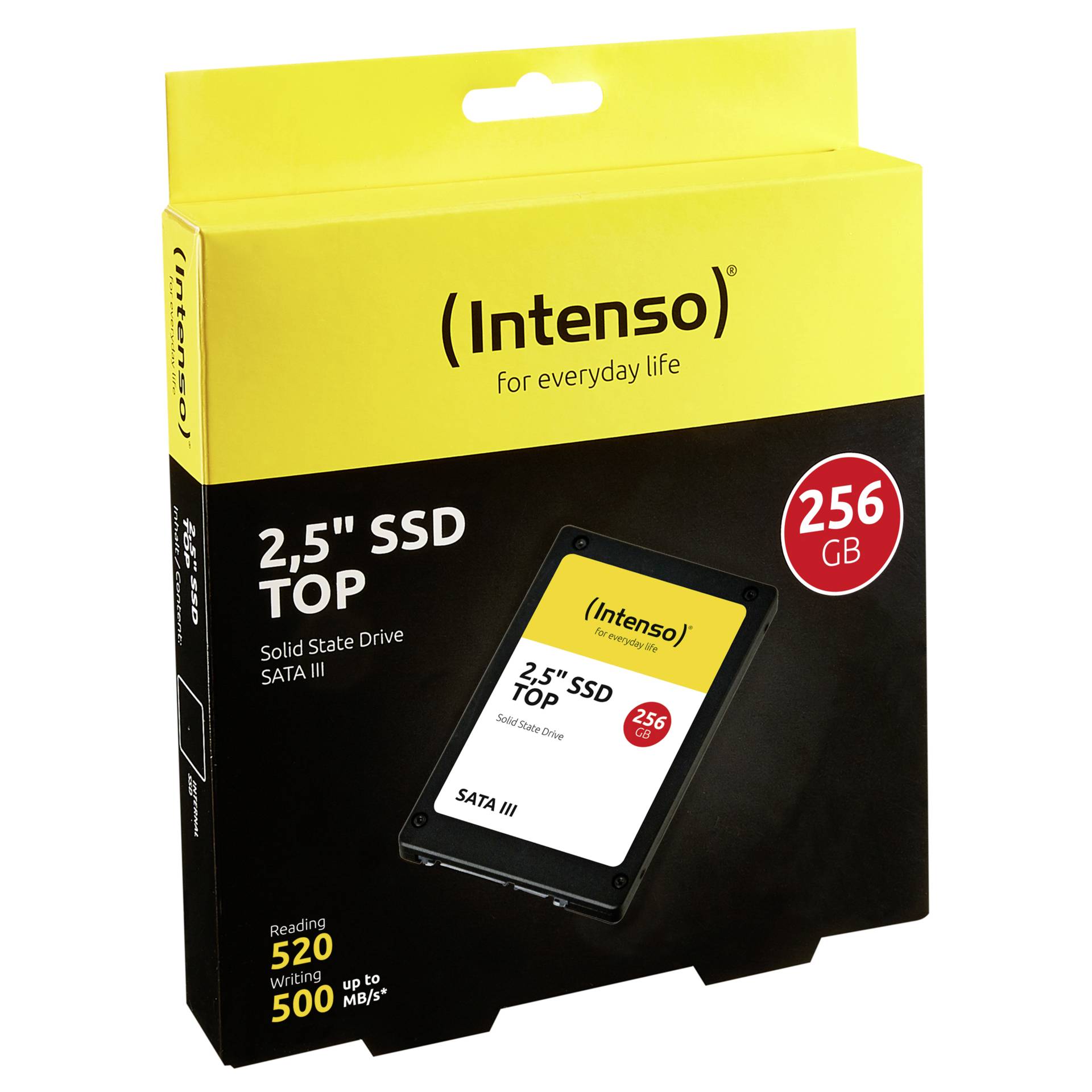 Intenso 2 5 SSD TOP 256GB SATA III Speichermedien