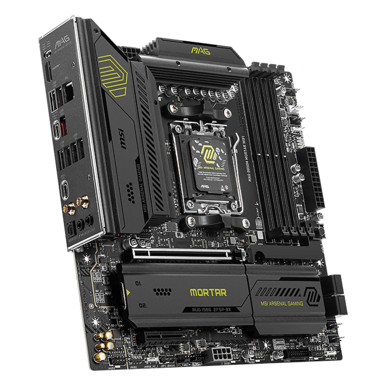 MSI MAG B850M MORTAR WIFI Motherboard AMD B850 Sockel AM5 micro ATX PC-Zubehoer