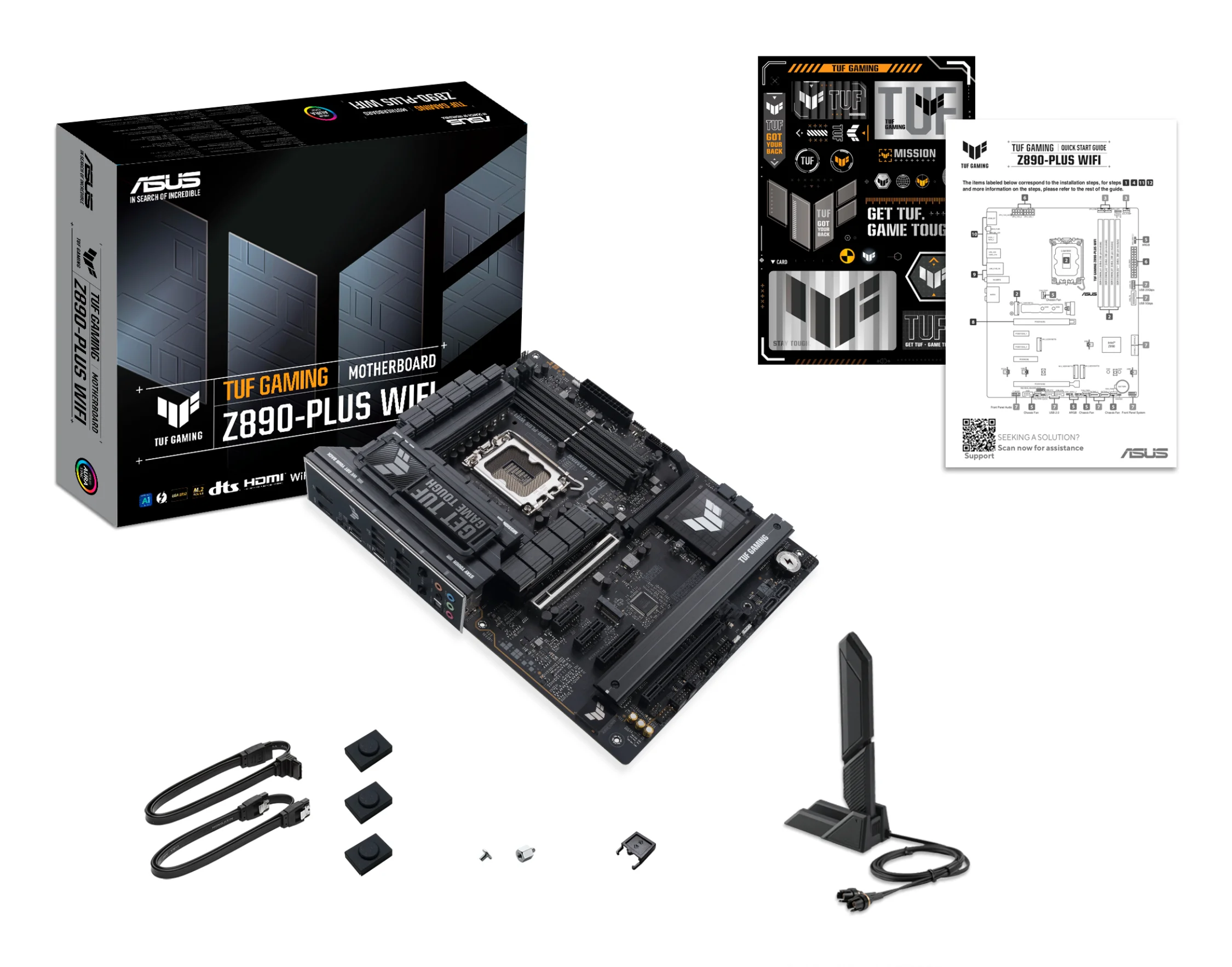 ASUS LGA1851 TUF GAMING Z890 PLUS WIFI PC-Zubehoer