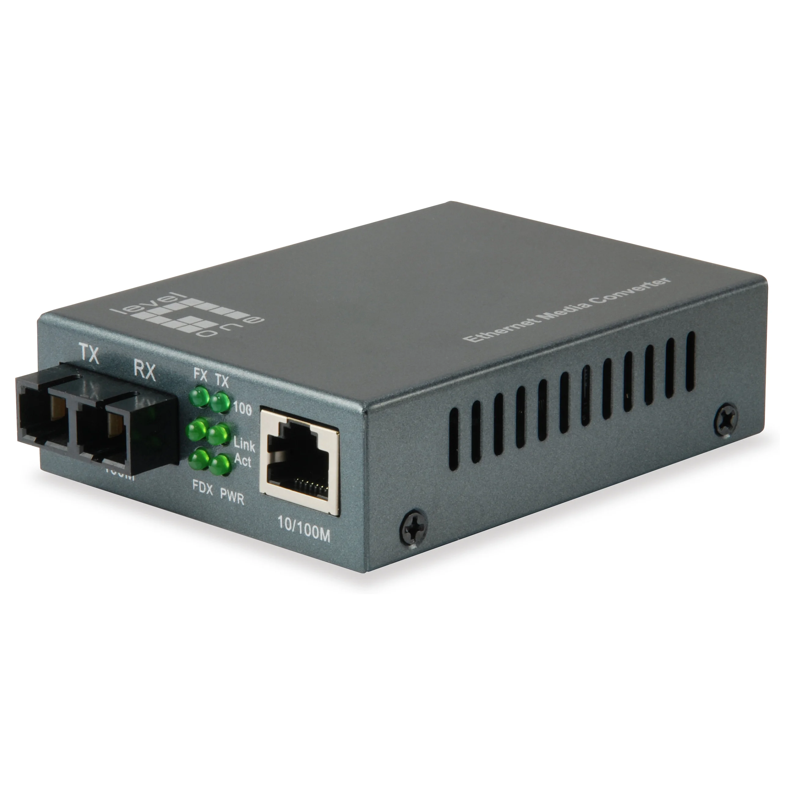 LevelOne FVT 1106 Netzwerk Medienkonverter 100 Mbit s 1550 nm Einzelmodus Schwarz