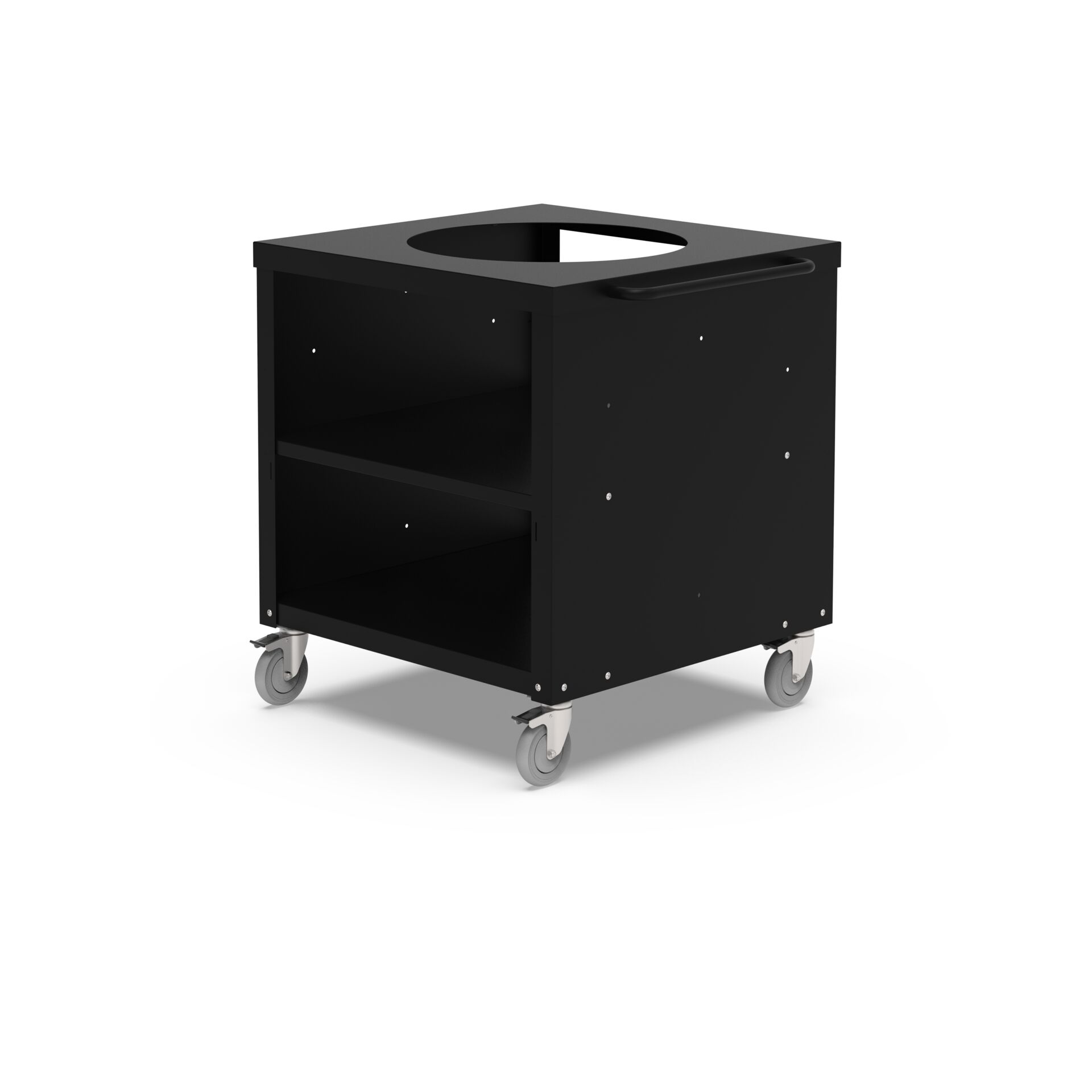 Alfa Forni Kochstation Modul kl  80x80cm mit Kamado Einsatz Grills