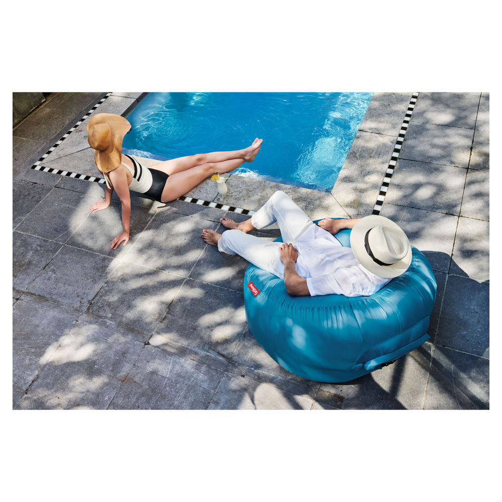 Fatboy Aufblasbarer Sessel Lamzac O  Sky Blue Heimwerken & Garten